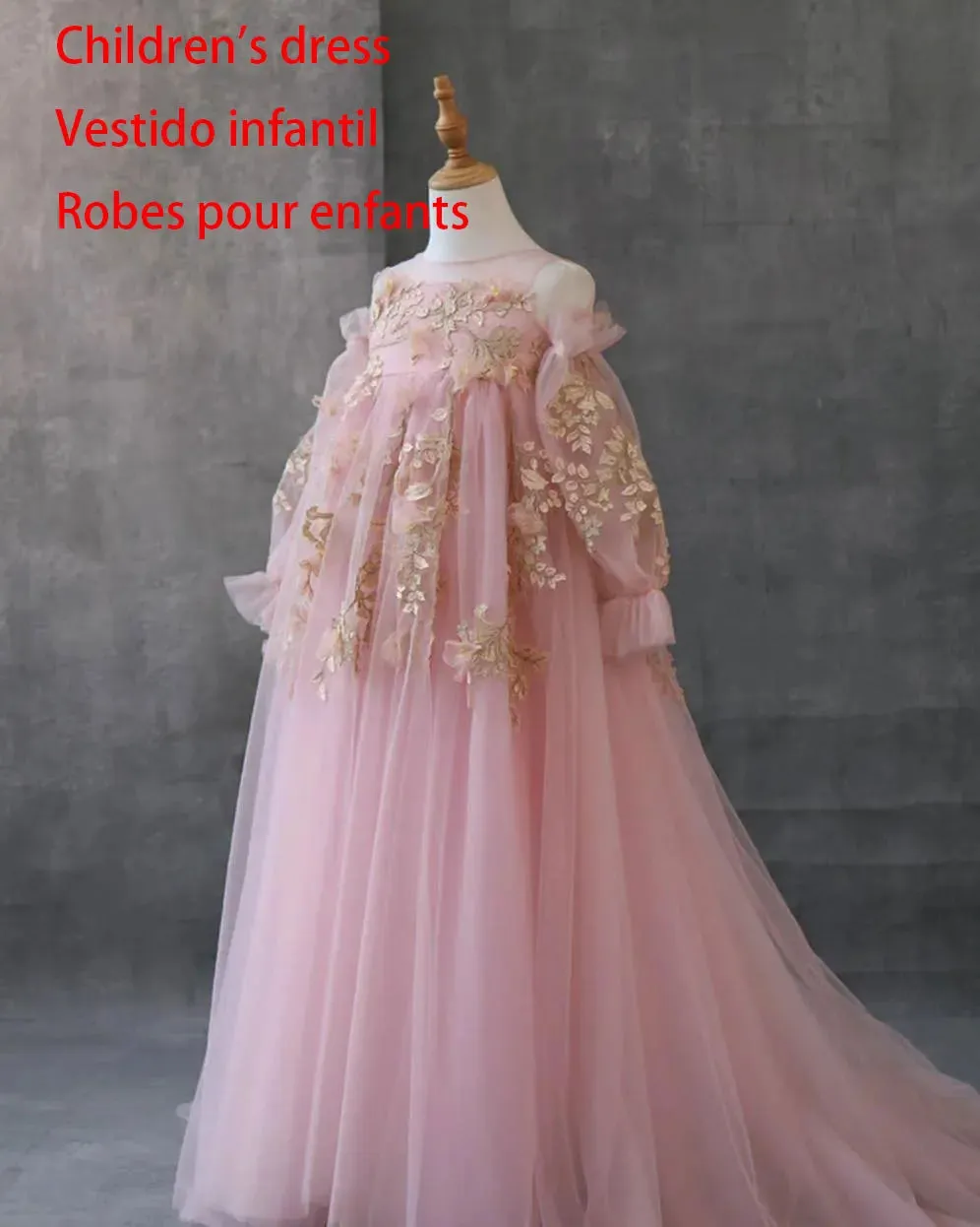 18232#Photoshoot Tulle Maternity Dress with Mint Green Appliques 3D Flowers Off Shoulder Pregnancy Dresses for Baby Shower