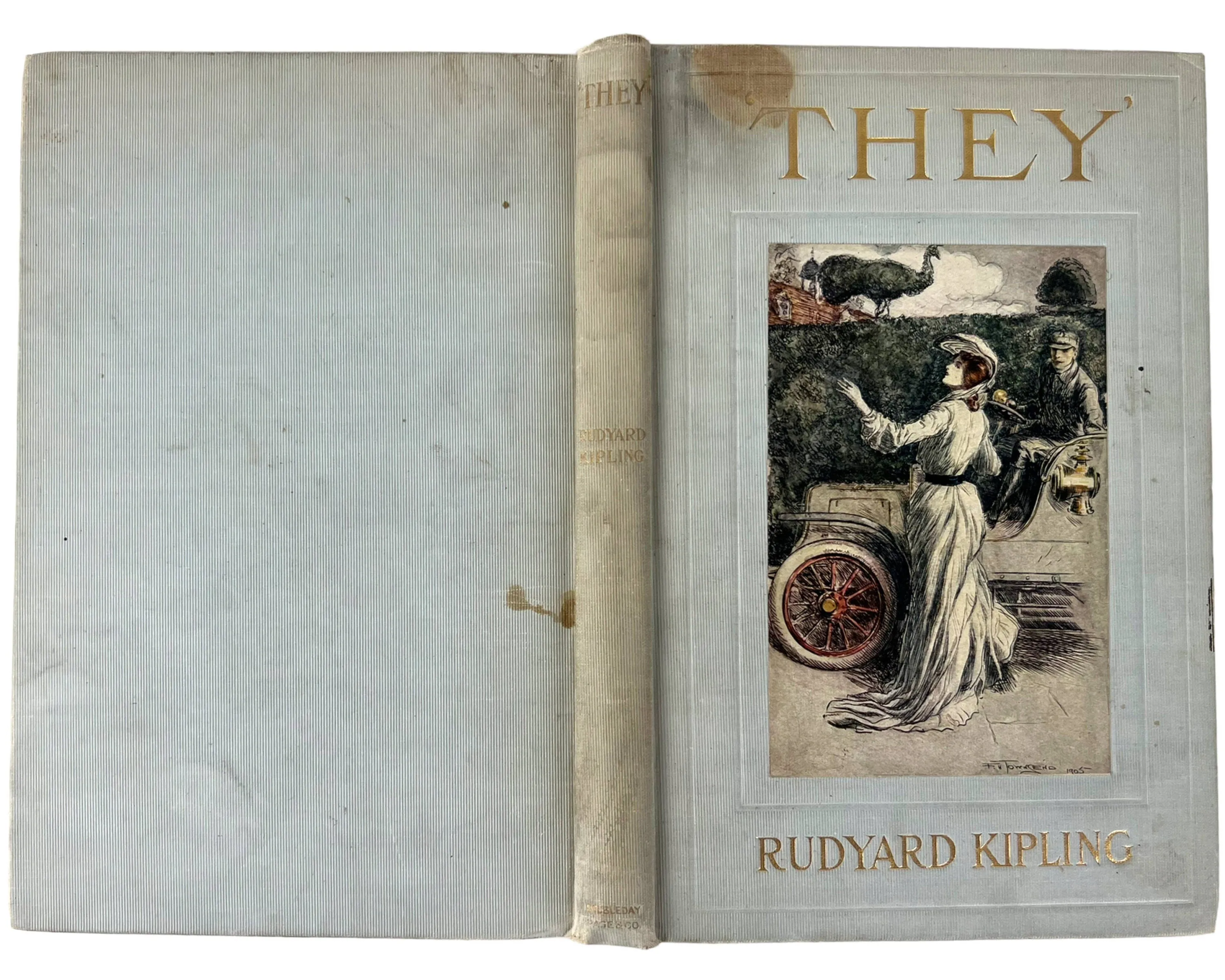 1st US Edition Book They by Rudyard Kipling 1906 Doubleday Page & Co