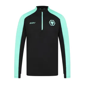 2024-25 Wolves Coaches Training 1/4 Zip - Black