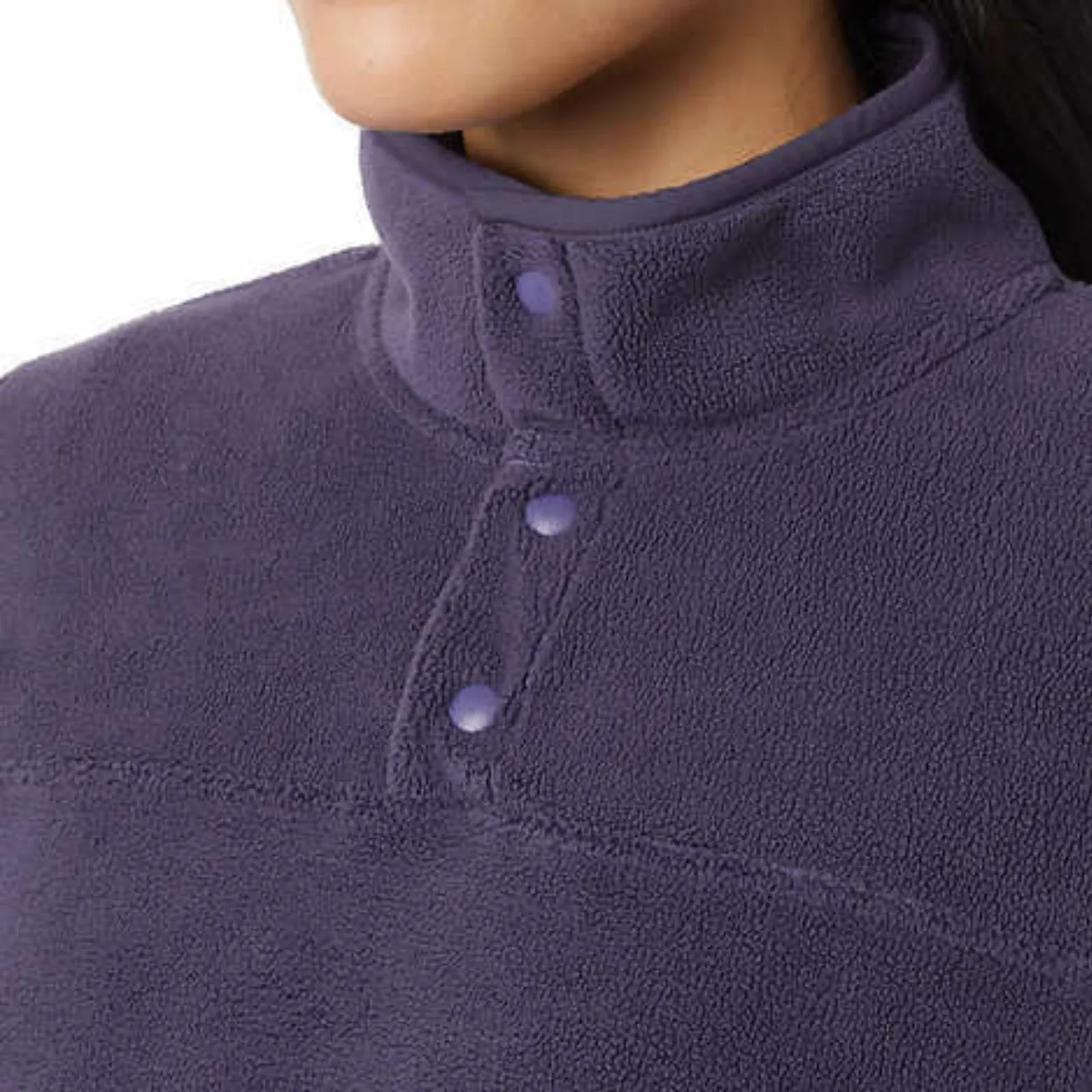 32 Degrees Snap Arctic Soft Fleece Midweight Pullover Top