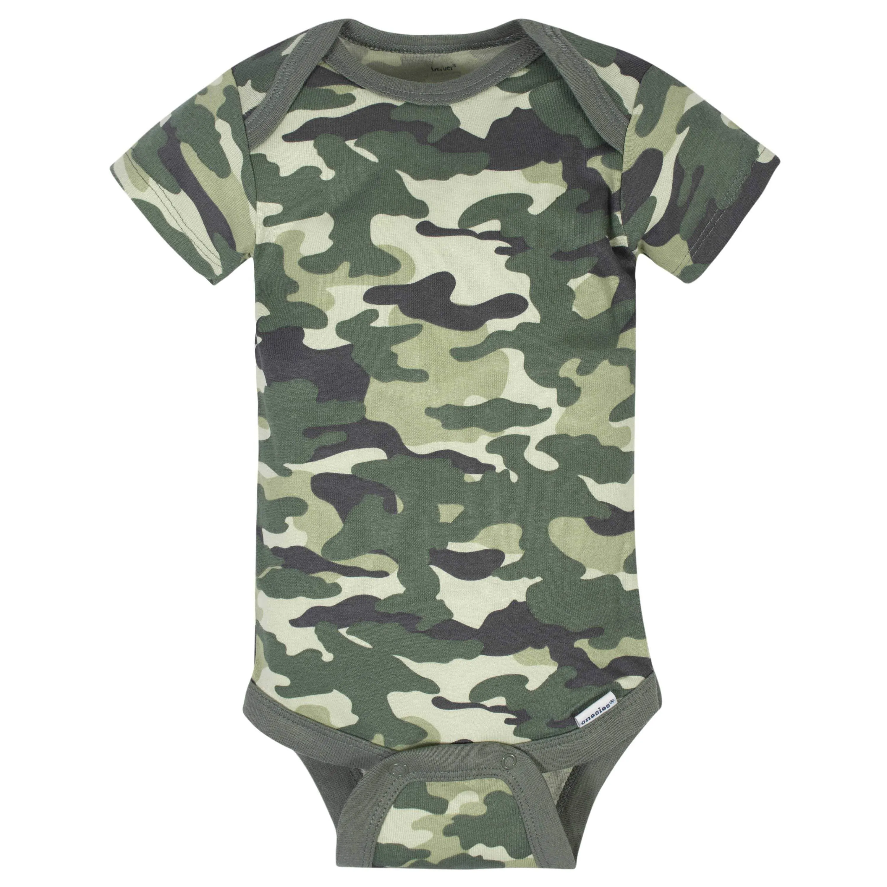 5-Pack Baby Boys Tiger Short Sleeve Onesies Bodysuits