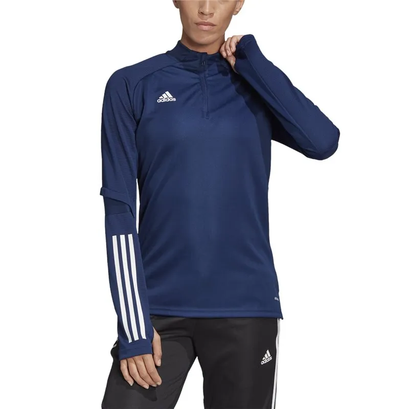 adidas Condivo 20 Training 1/4 Zip Top - Womens - Navy Blue