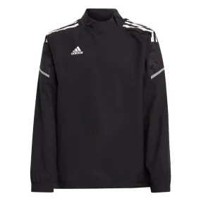 adidas Condivo 21 Hybrid Top - Youth - Black/White