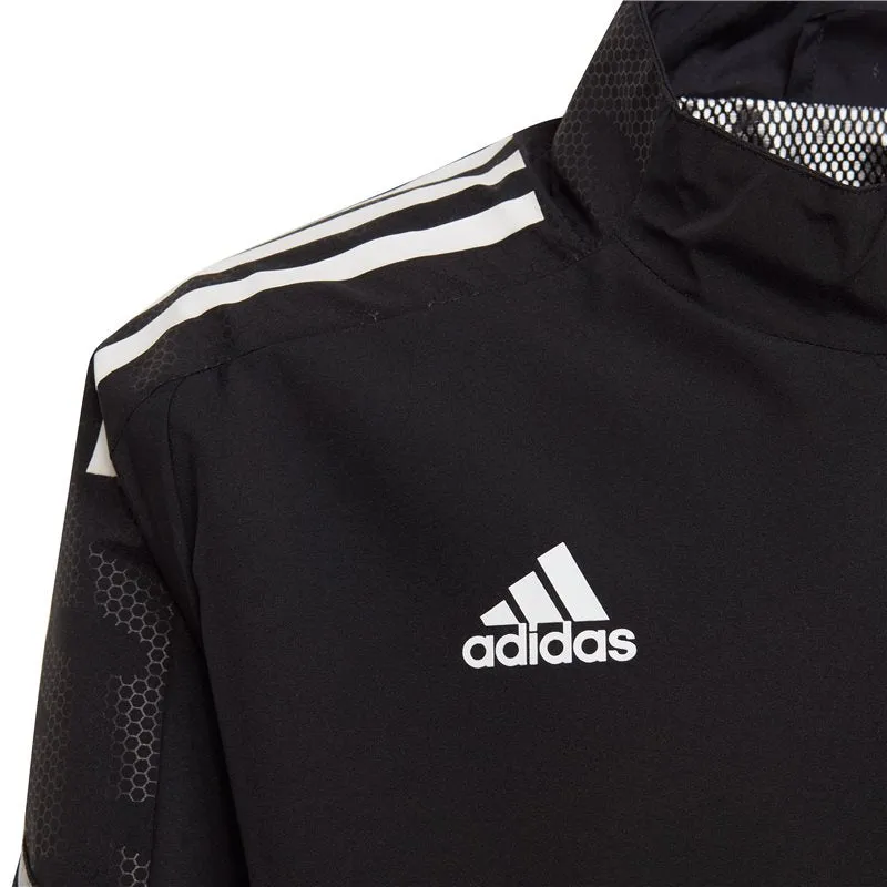adidas Condivo 21 Hybrid Top - Youth - Black/White