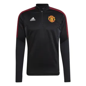 adidas Manchester United FC Condivo 22 Training Top - Adult - Black