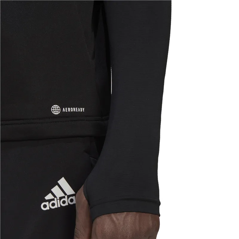 adidas Manchester United FC Condivo 22 Training Top - Adult - Black