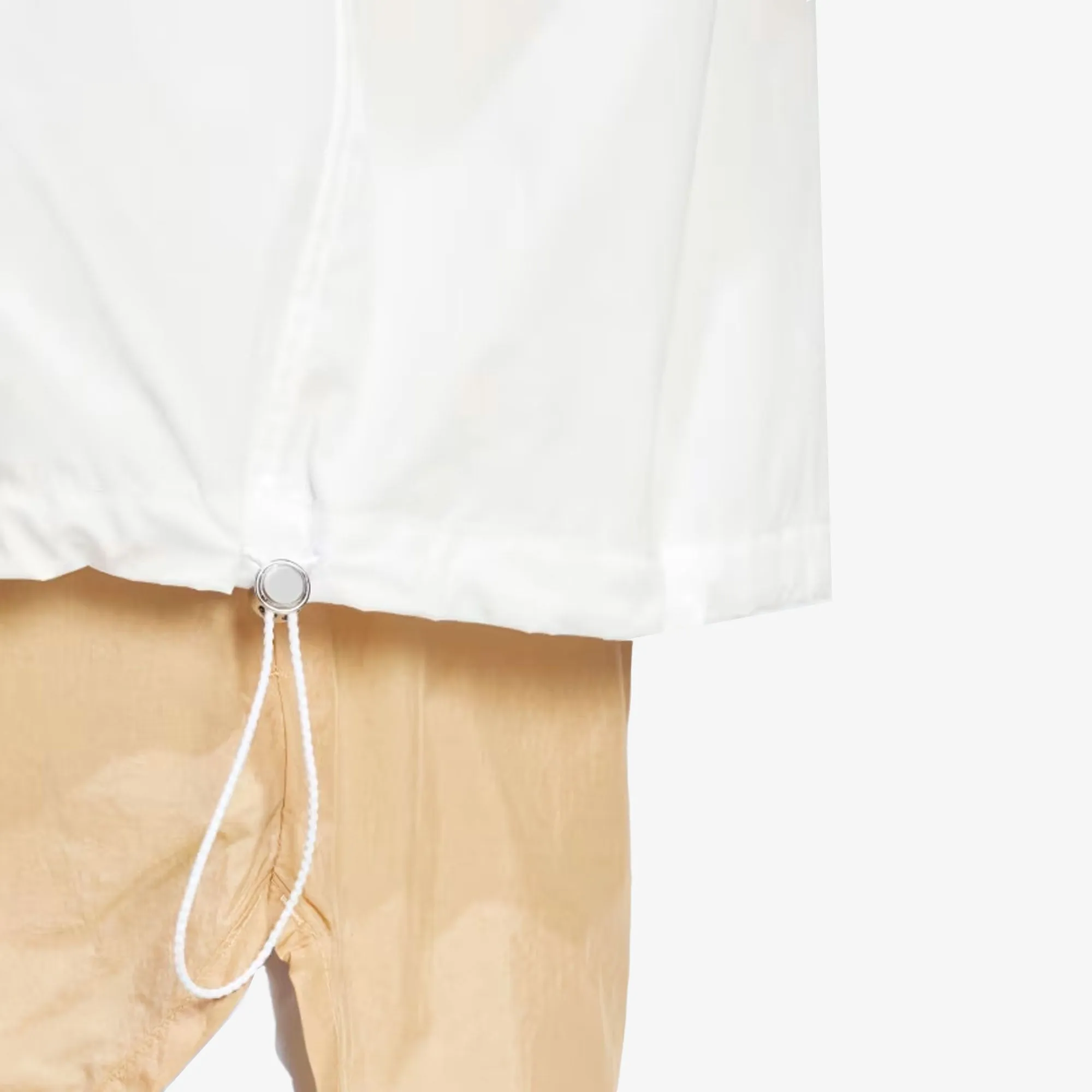 Adidas Originals | WALES BONNER POPLIN PULLOVER TOP  { WHITE