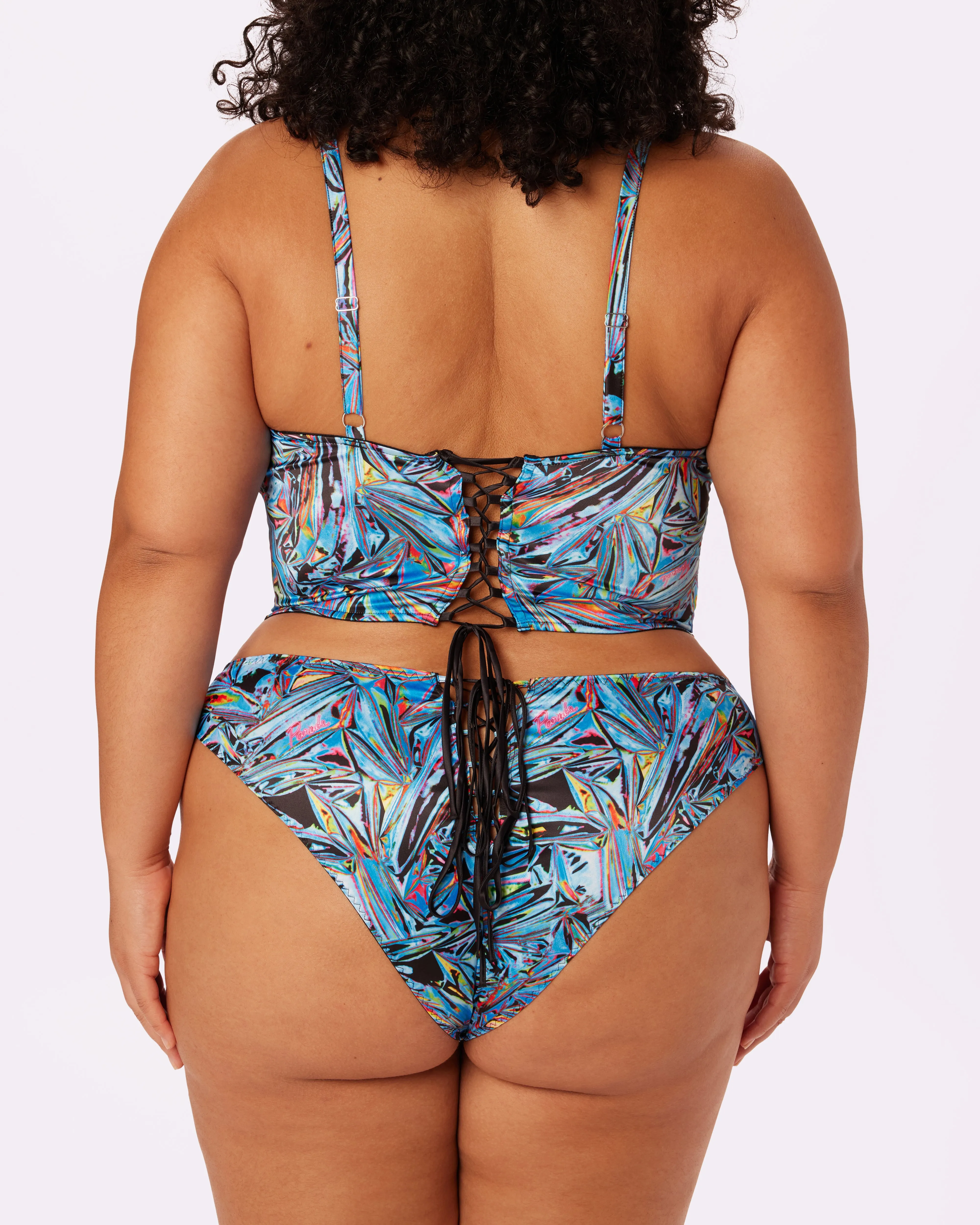 Afterglow Lace-up Corset | Glow Satin (Party Favor)