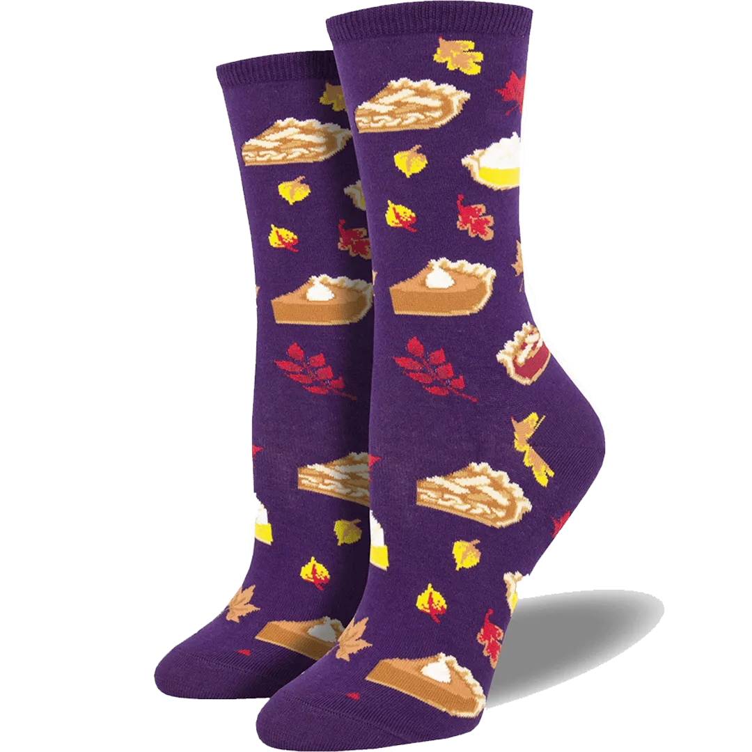 Autumn Pies Women's Crew Socks