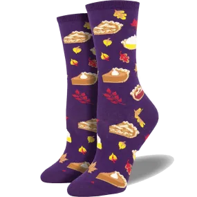 Autumn Pies Women's Crew Socks