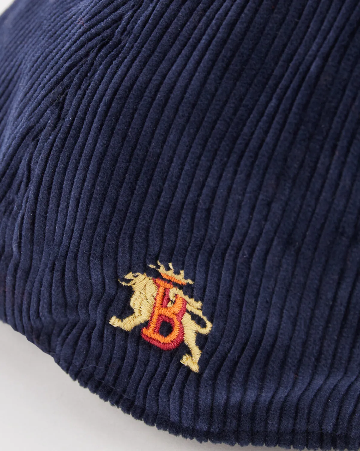 Baracuta Corduroy Hunting Cap - Navy