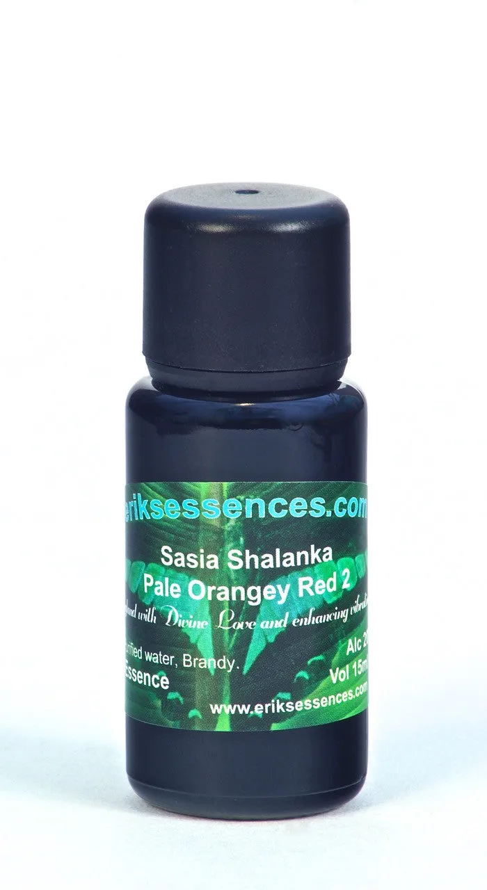 BE 43. Sasia Shalanka – Pale Orangey Red 2 Butterfly Essence. 15ml