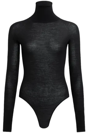 BODYSUIT IN SHEER KNIT