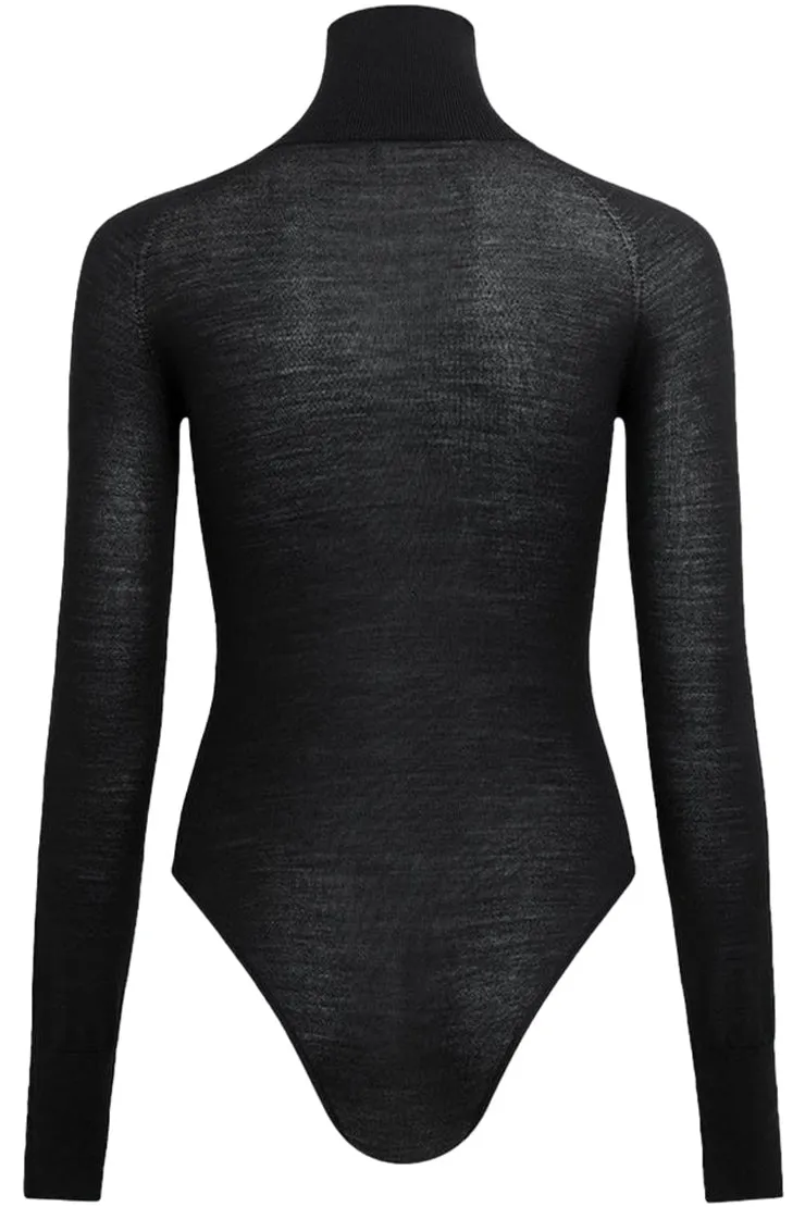 BODYSUIT IN SHEER KNIT
