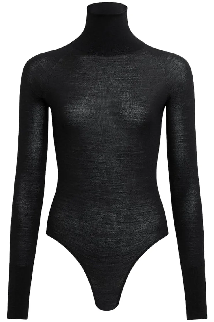 BODYSUIT IN SHEER KNIT