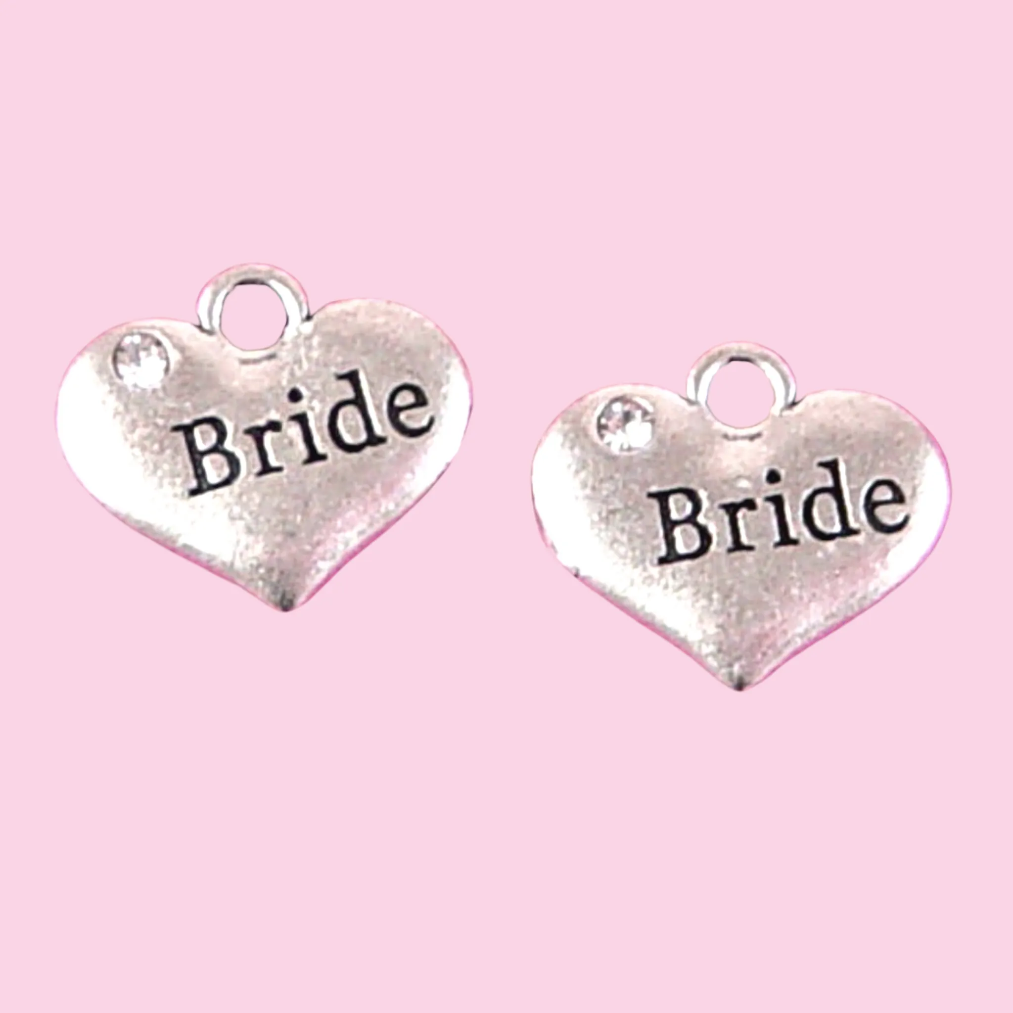Bride Heart Charm