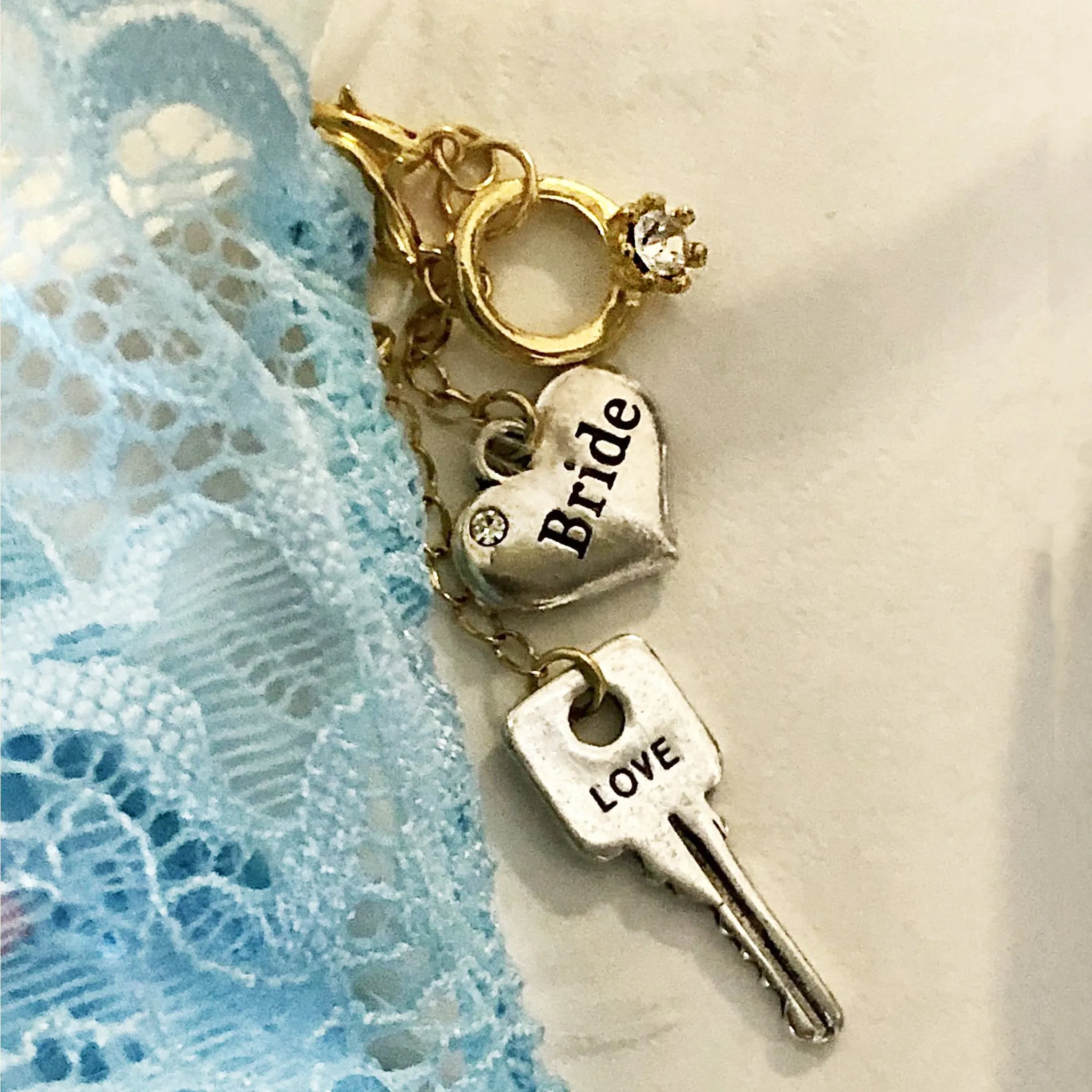 Bride Heart Charm