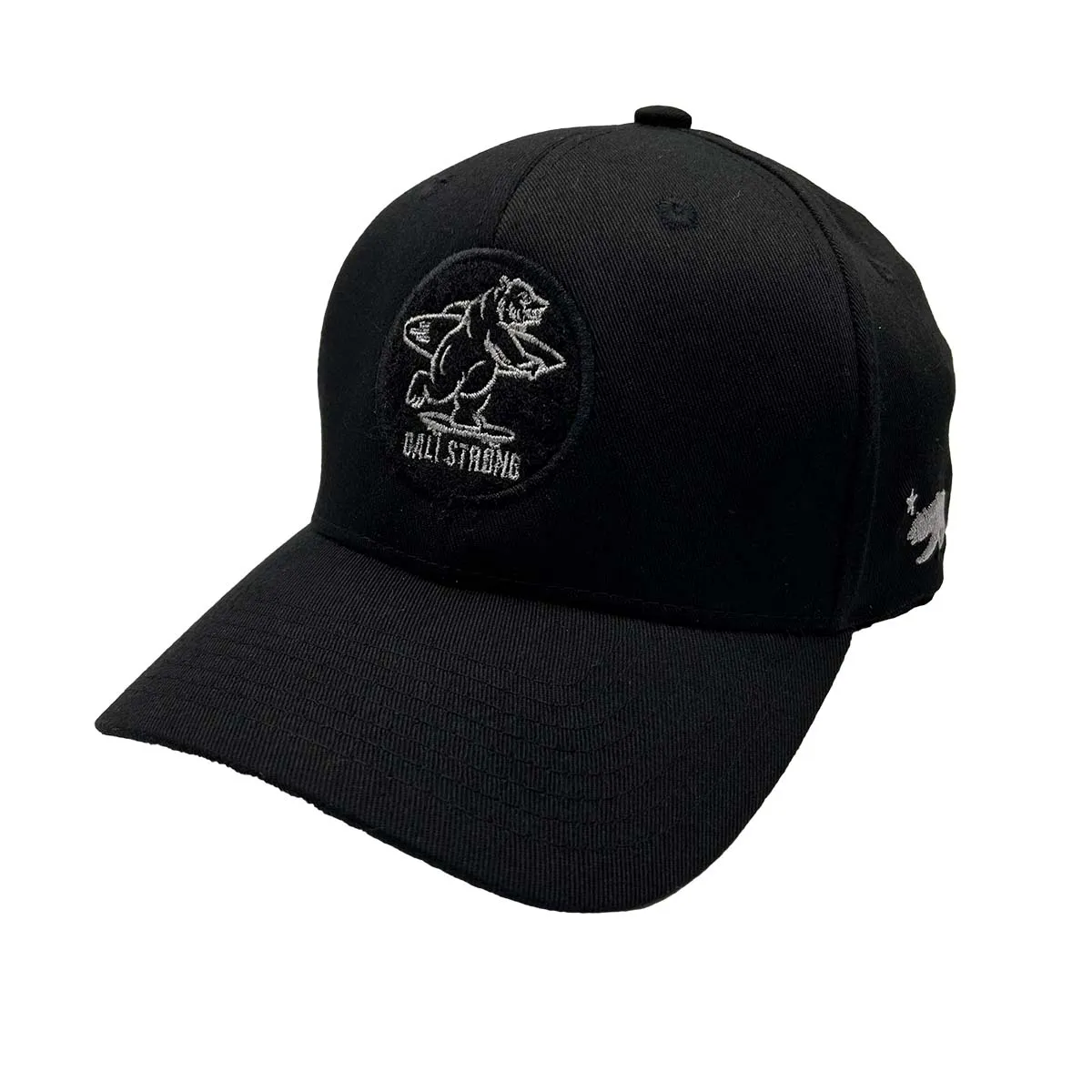 CALI Strong Classic Tactical Hat Morale Patch Black White