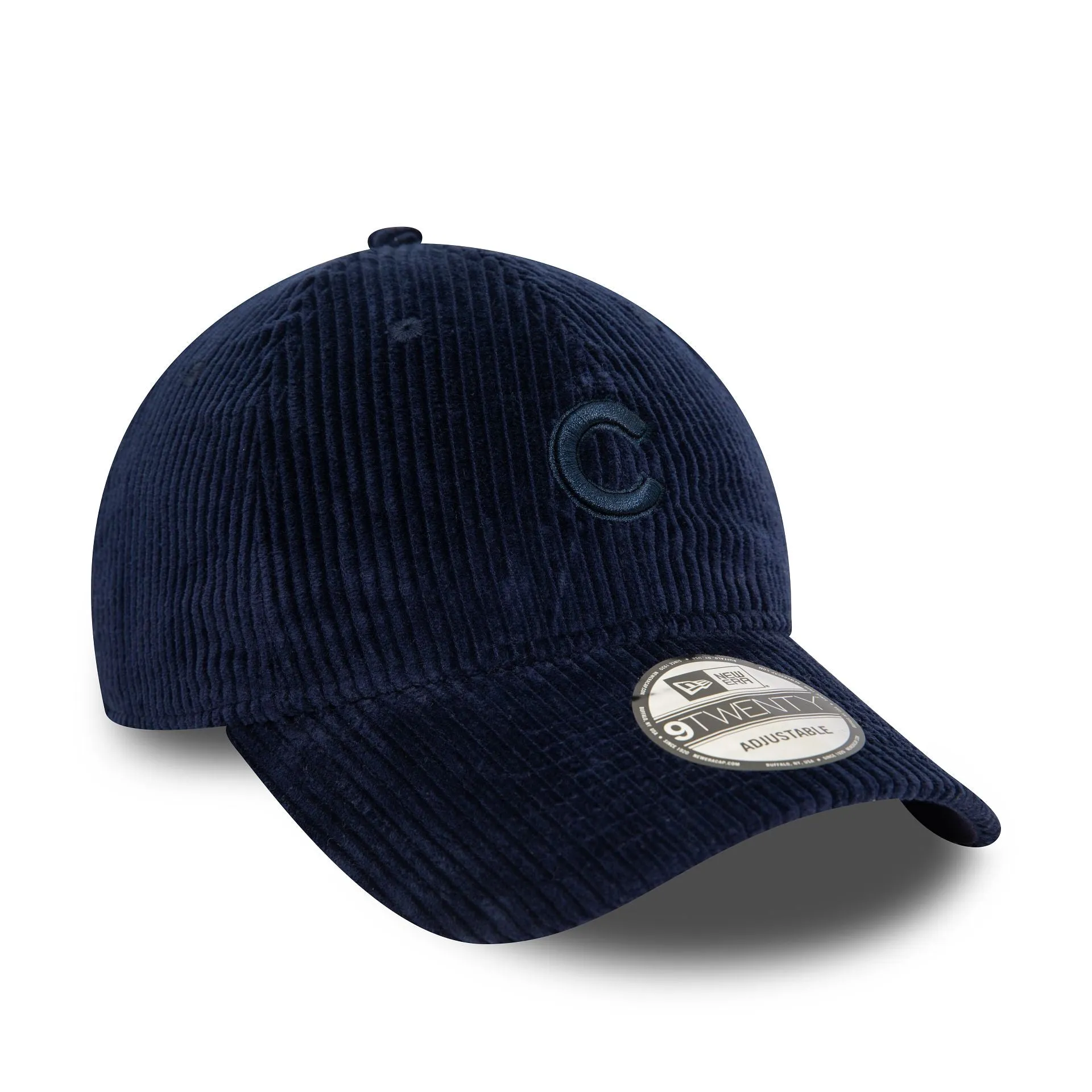 Chicago Cubs Cord Navy 9TWENTY Adjustable Cap