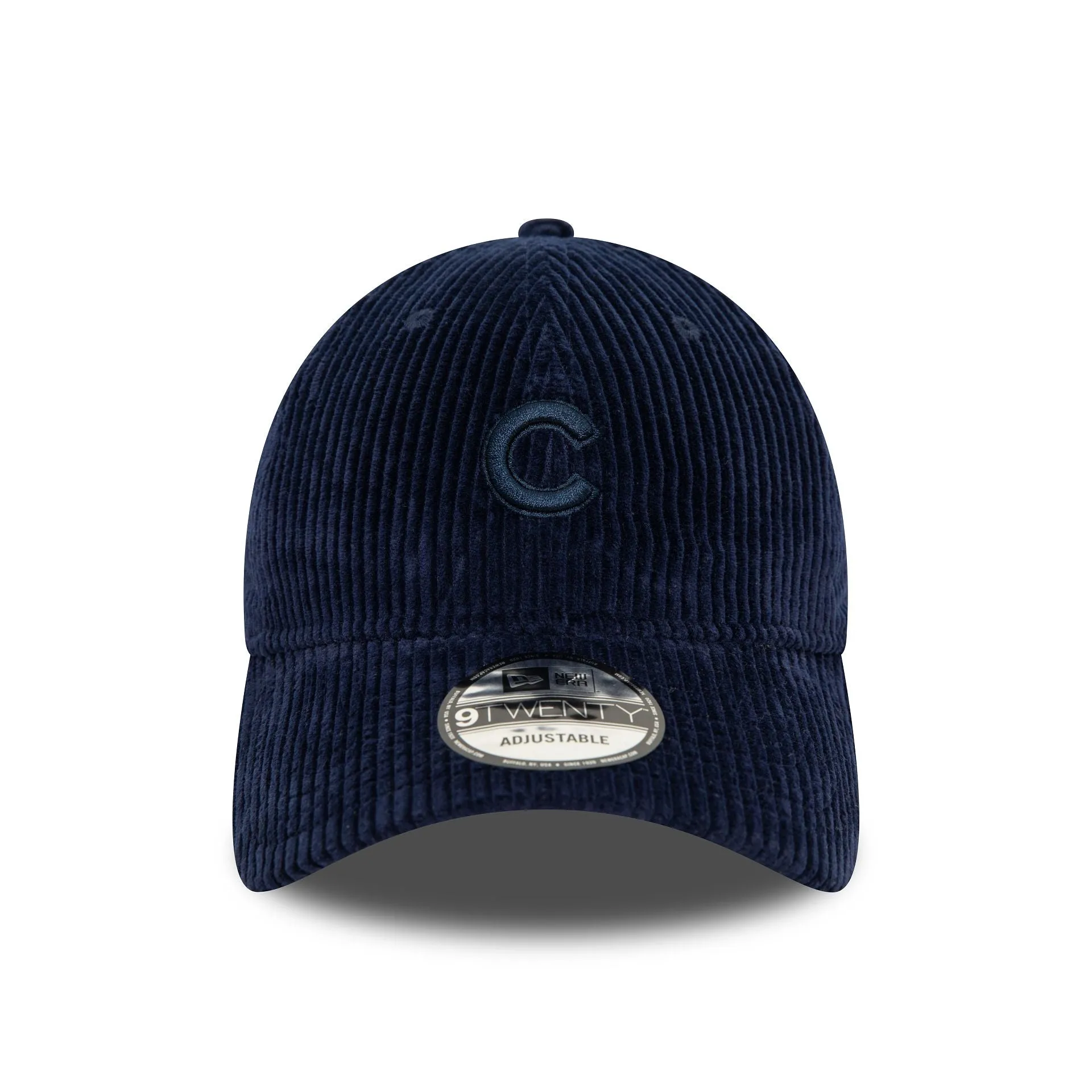 Chicago Cubs Cord Navy 9TWENTY Adjustable Cap