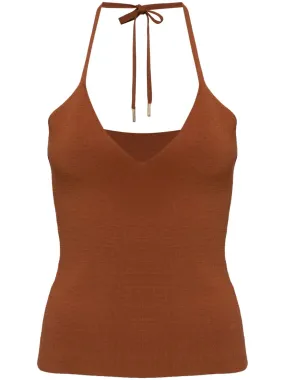 Claudette Top in Rust