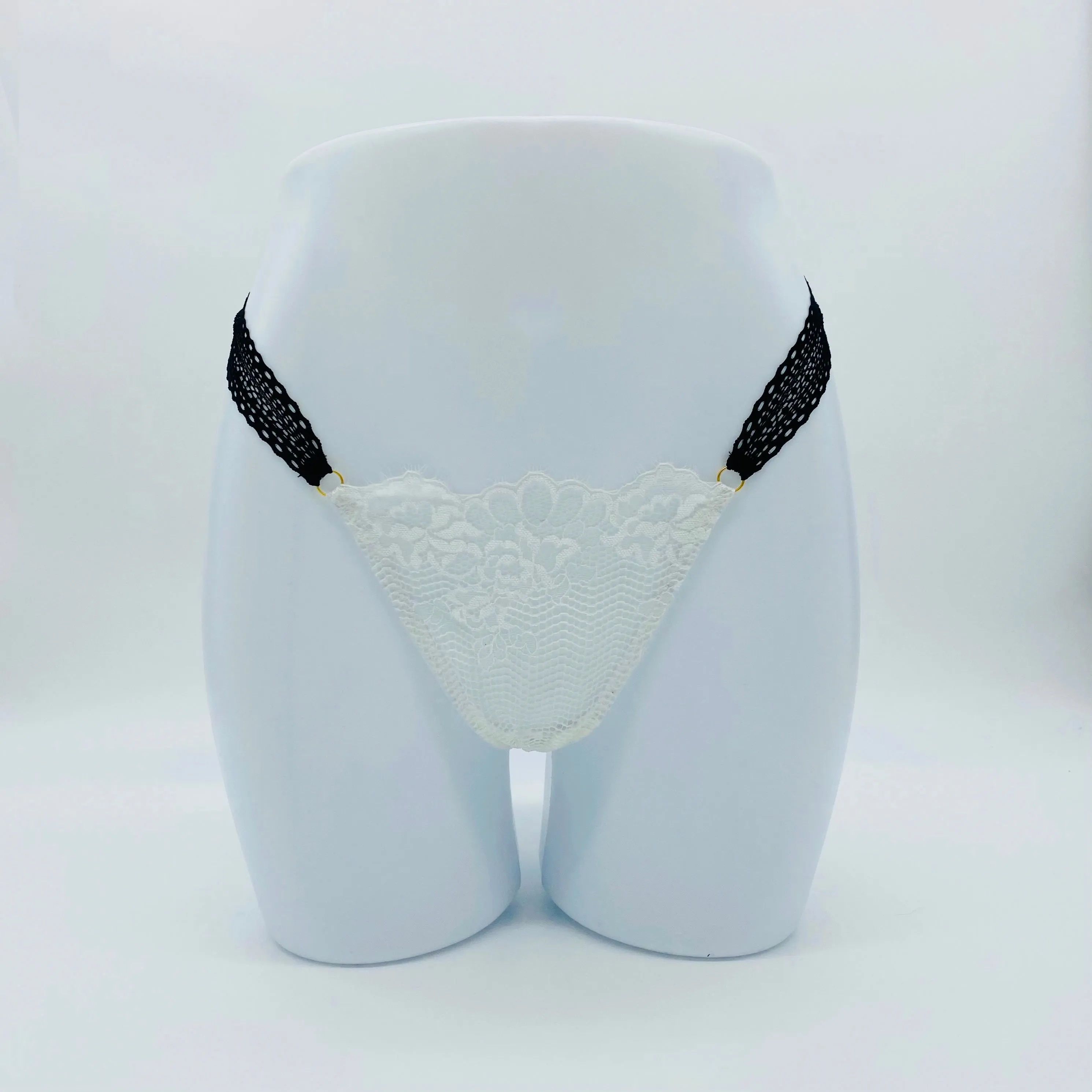 Cookies n' Cream Thong: Lace