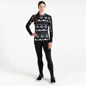 Dare 2B Women's Exchange IV Base Layer Set (Black F Print)