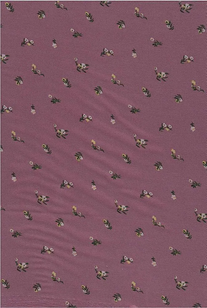 DITSY FLORAL ON POLYESTER HI MULTI CHIFFON NFF191007B-037