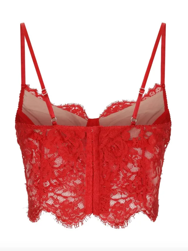 Dolce & Gabbana lace balconette bralette