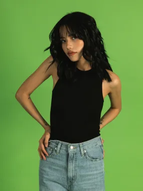 DYNAMIC RIBBED TANK BODYSUIT  - CLEARANCE
