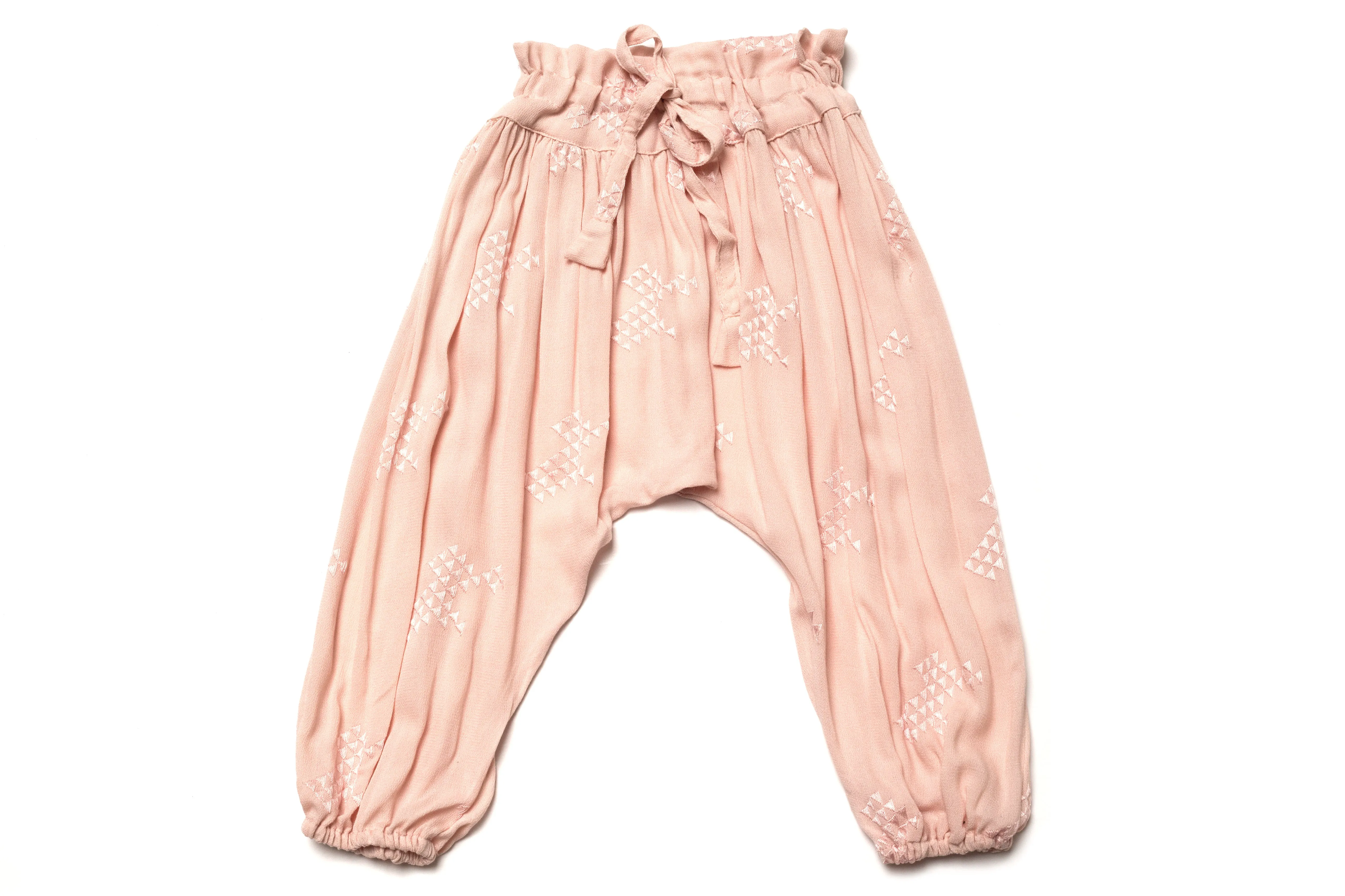 Embroidered Baby Harem Pants | Mother Of Pearl