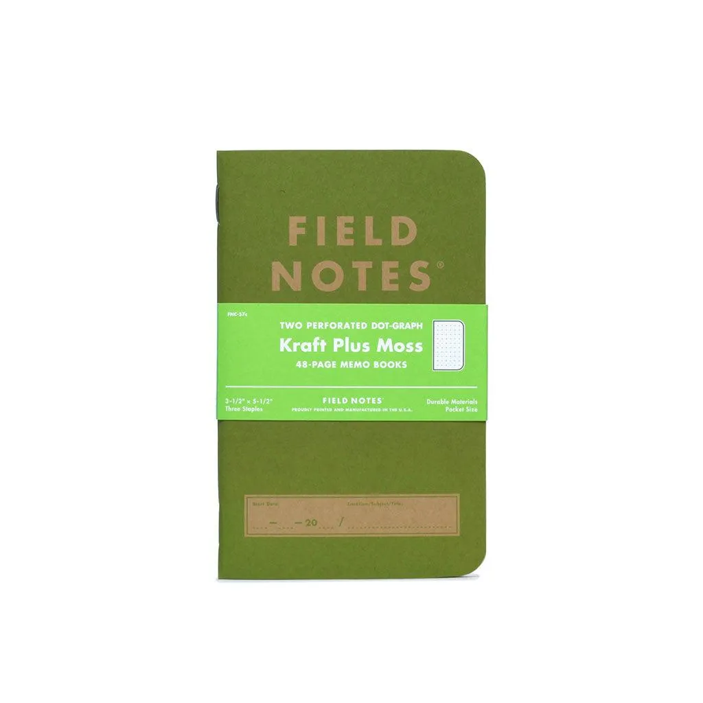 Field Notes Kraft Plus Notebook (2-pack)