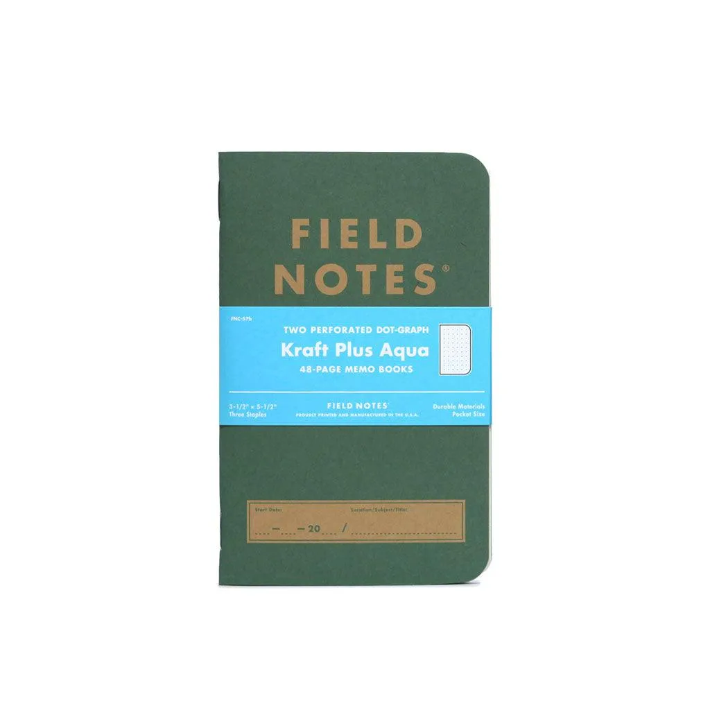 Field Notes Kraft Plus Notebook (2-pack)