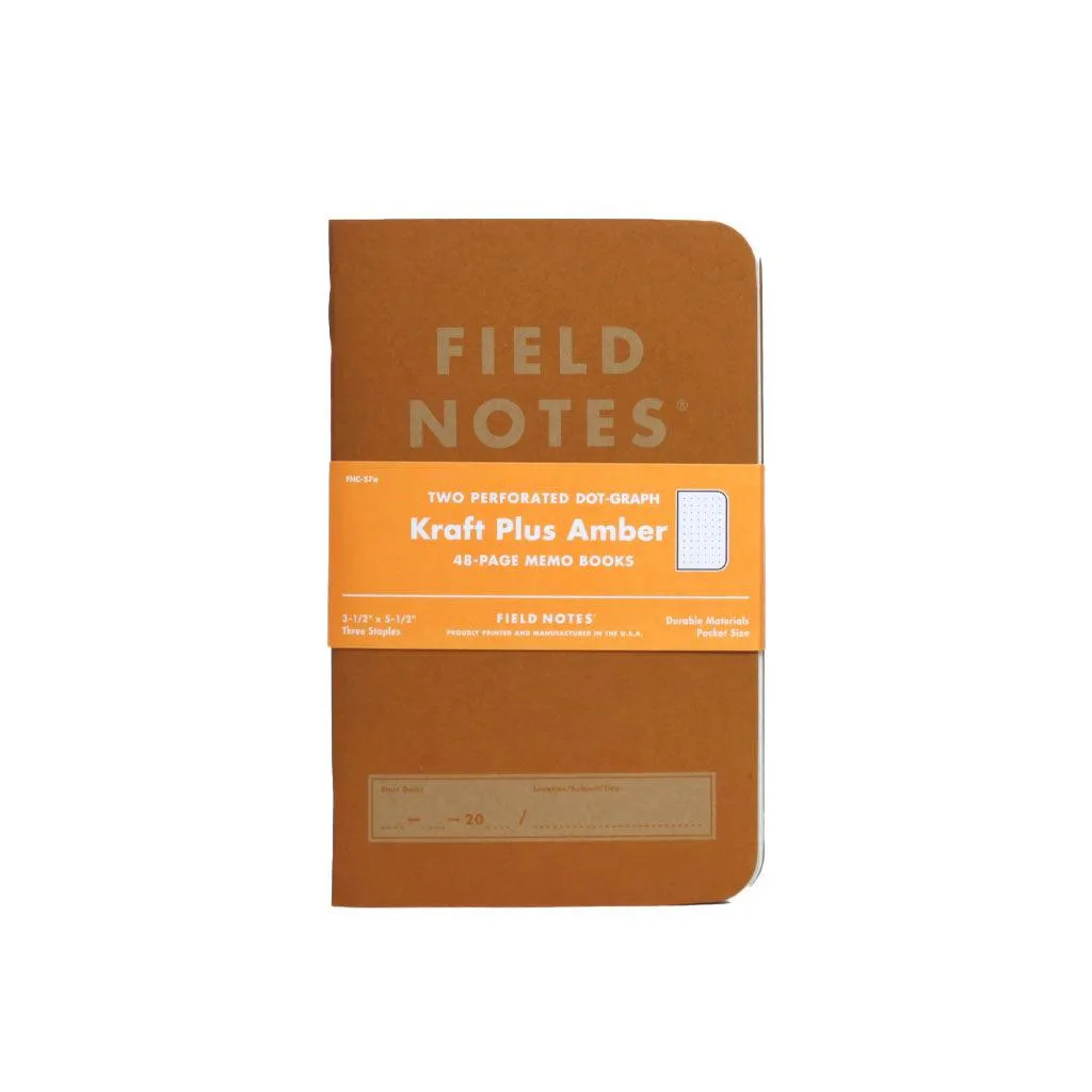 Field Notes Kraft Plus Notebook (2-pack)