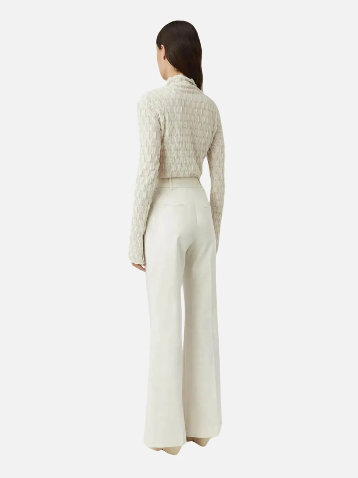 Floris Pant - Ivory Marle