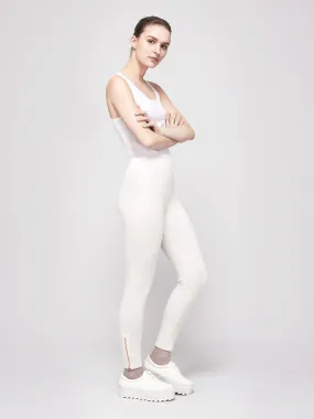 Go-Getter Cashmere Leggings - Winter White