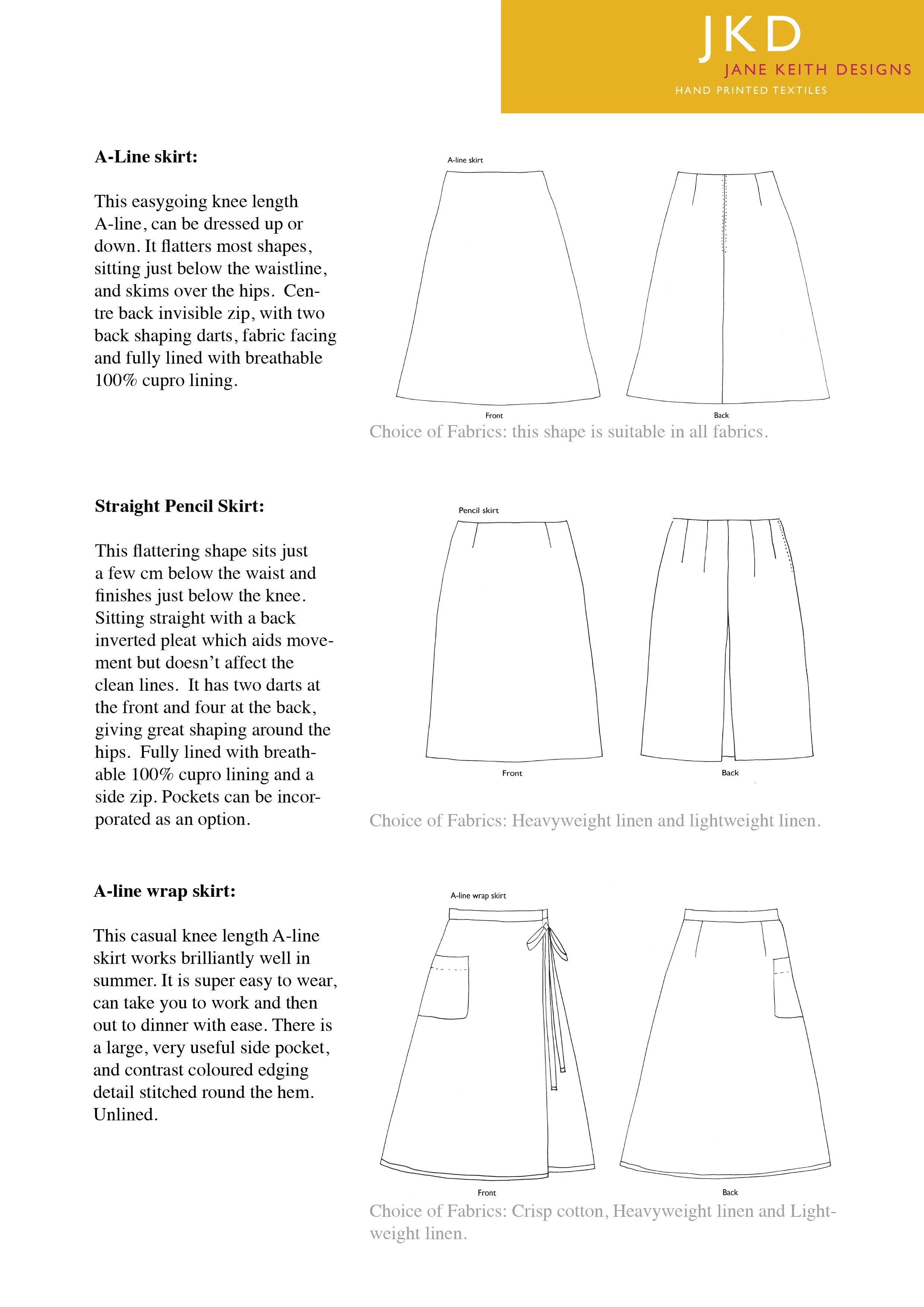 Guinea print A-line 'brazil nut' Indian Douppion silk skirt