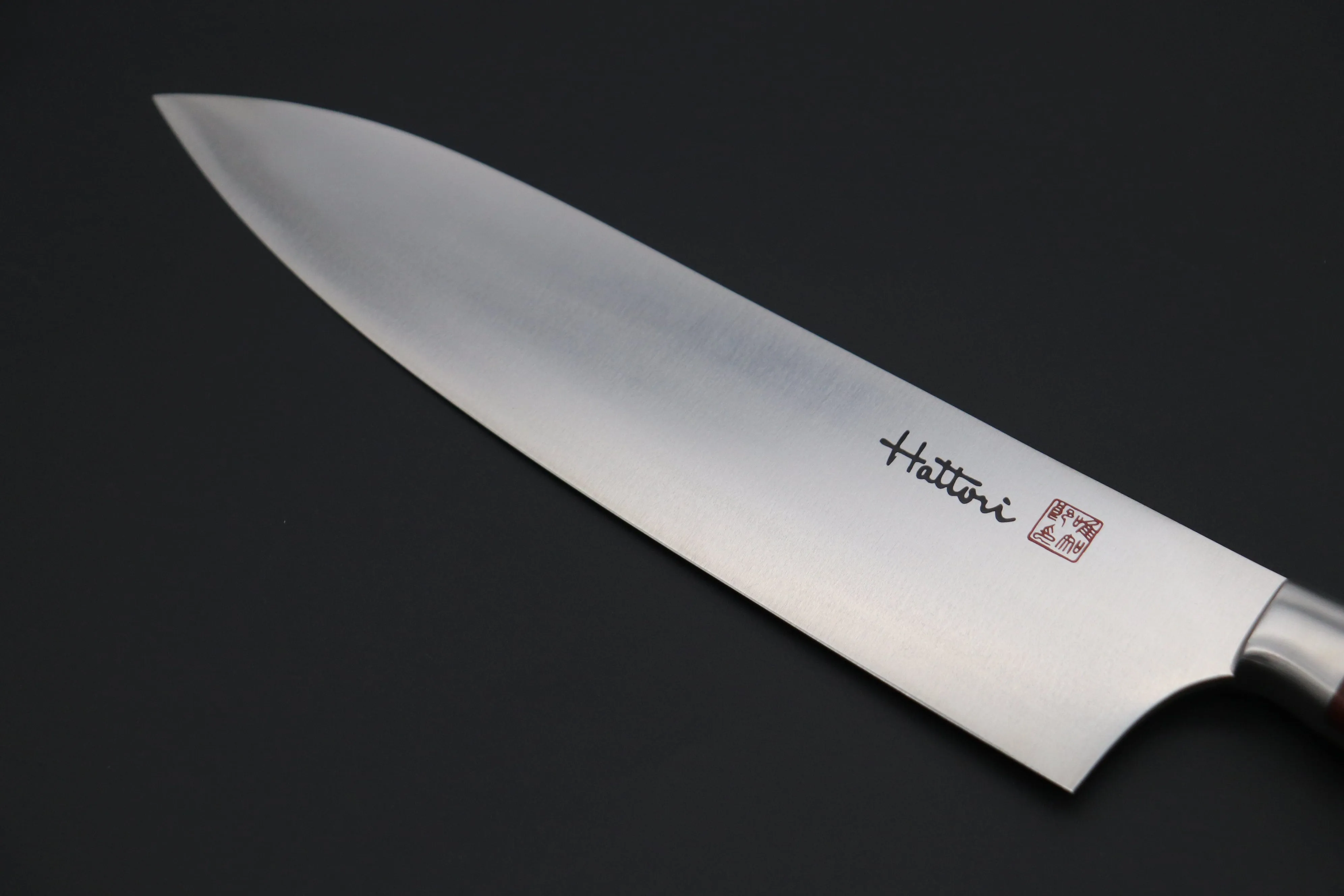 Hattori Forums FH Series Western Deba (165mm and 240mm, Cocobolo Wood Handle)