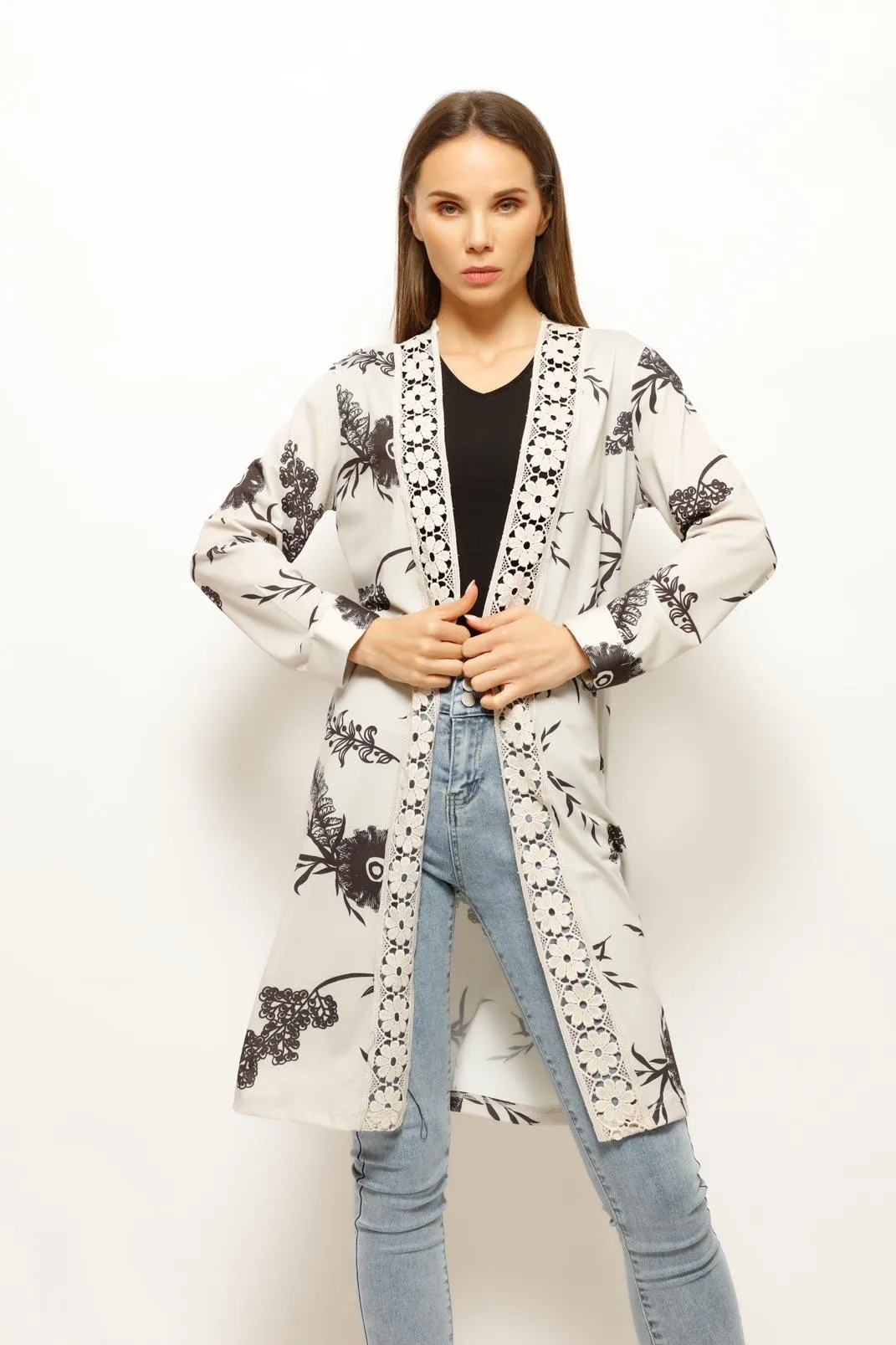 HIRKA FLORAL KIMONO VIBE