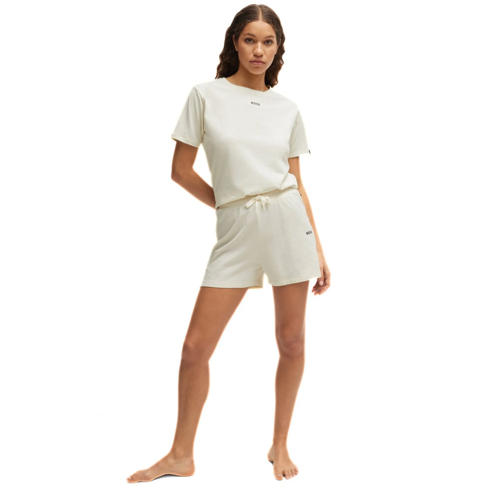 Luxe Modal Loungewear Shorts, Open White
