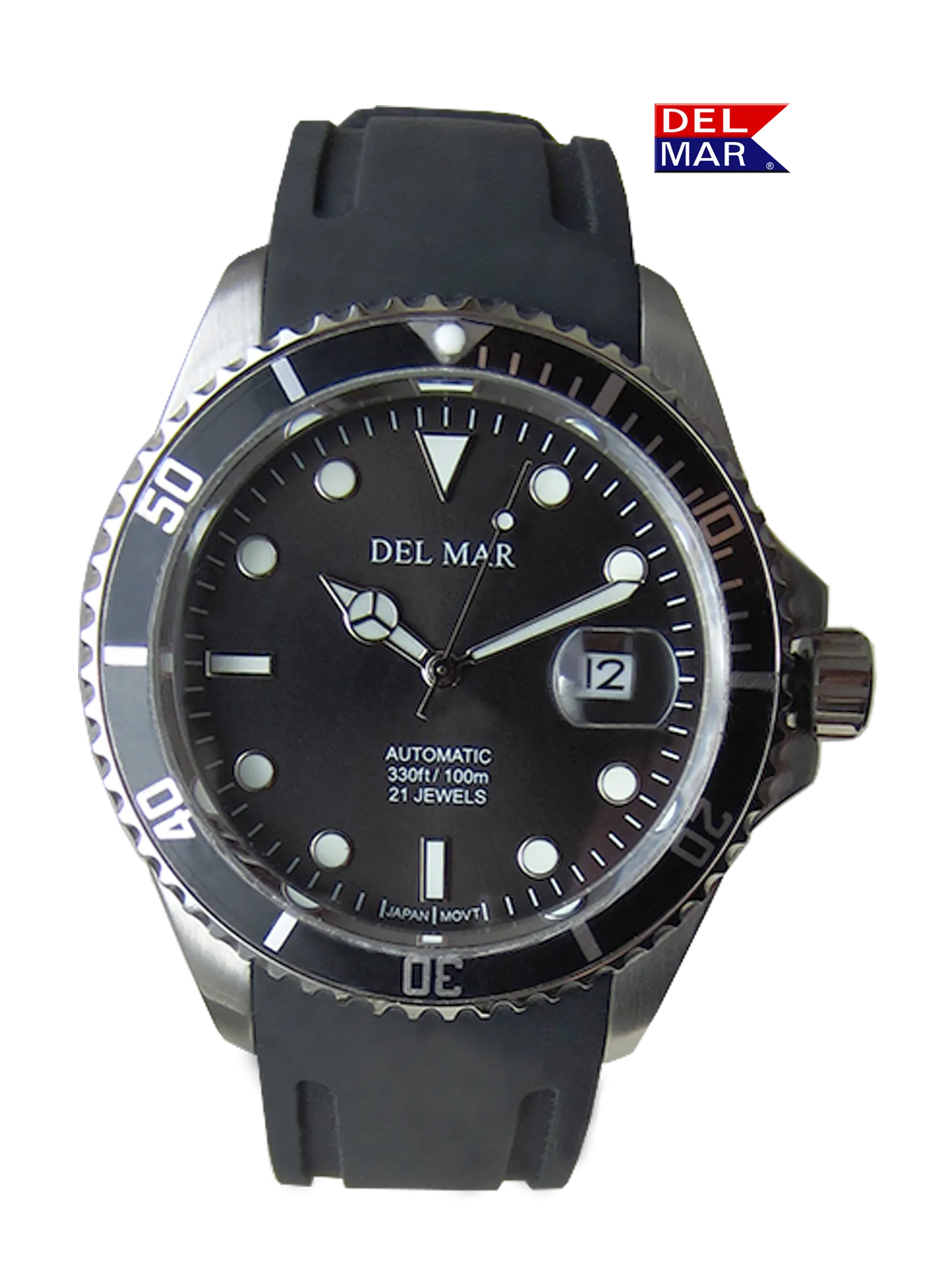 Men's Automatic Watch Black Face & Strap #50411