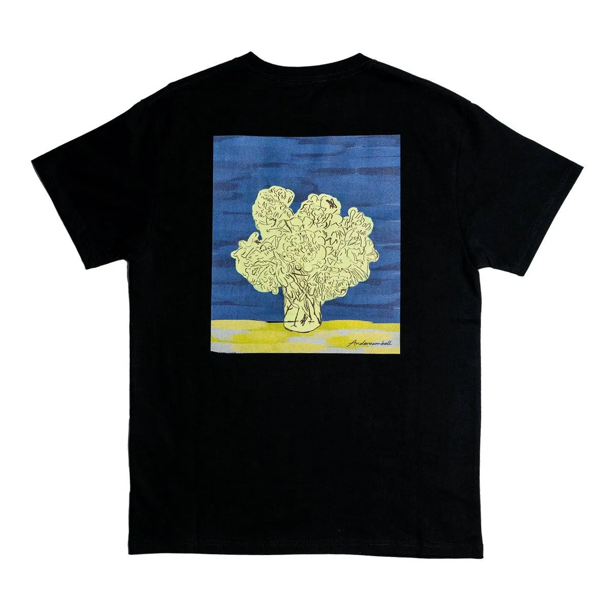 New AB Print Tee 'Black'