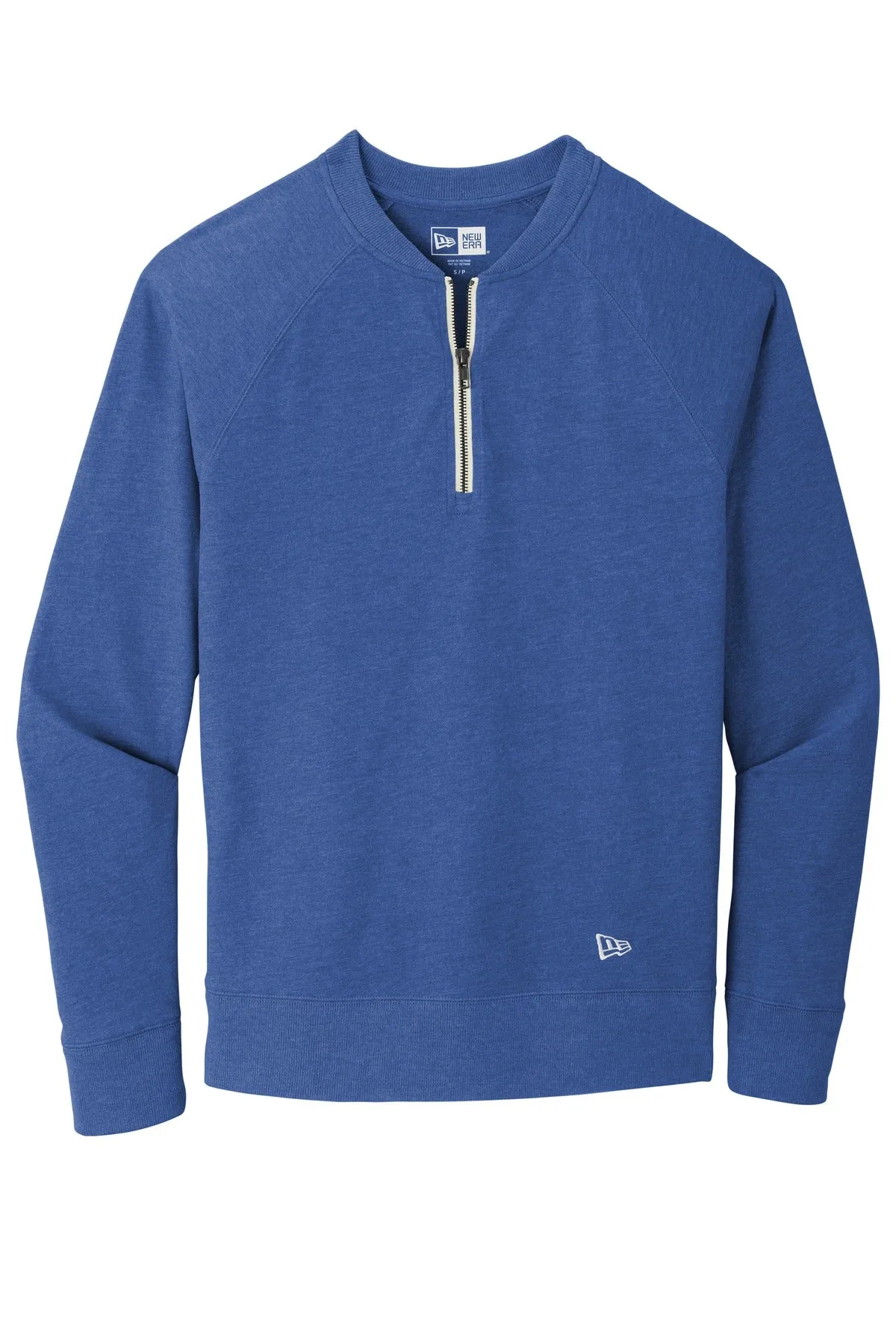 New Era Sueded Cotton Blend 1/4-Zip Pullover NEA123