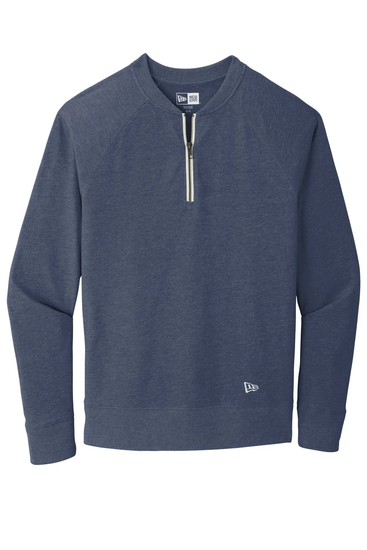 New Era Sueded Cotton Blend 1/4-Zip Pullover NEA123