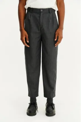 Noyoco Cambridge Pants Grey Houndstooth Wool