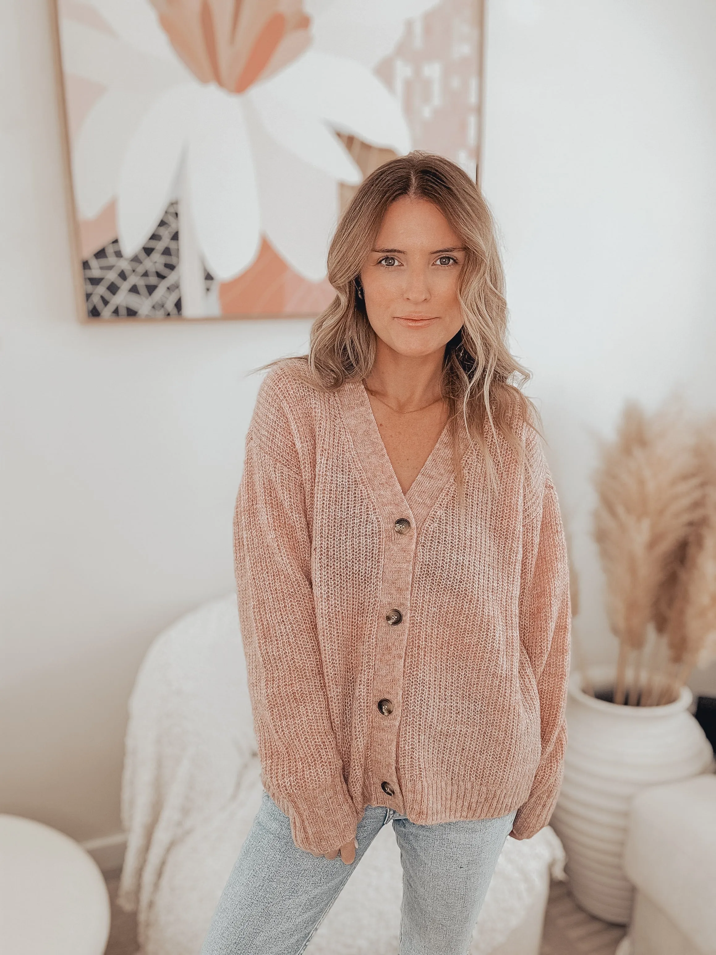 Pink Twist Quinn Cardi