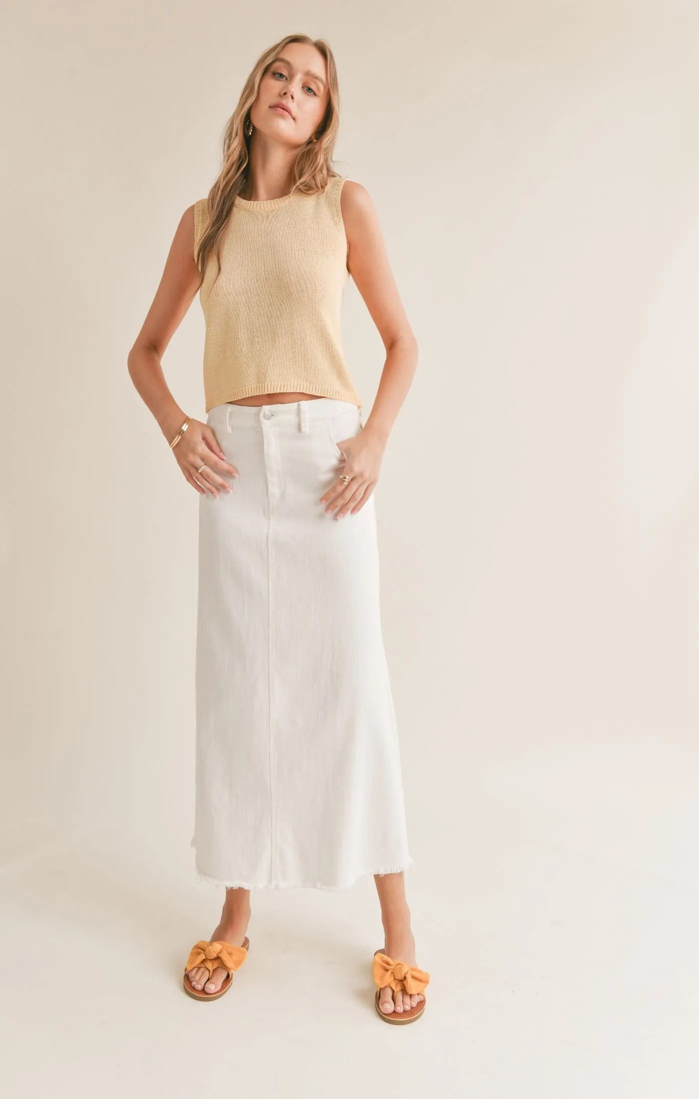 Sadie And Sage Julie Knit Tank