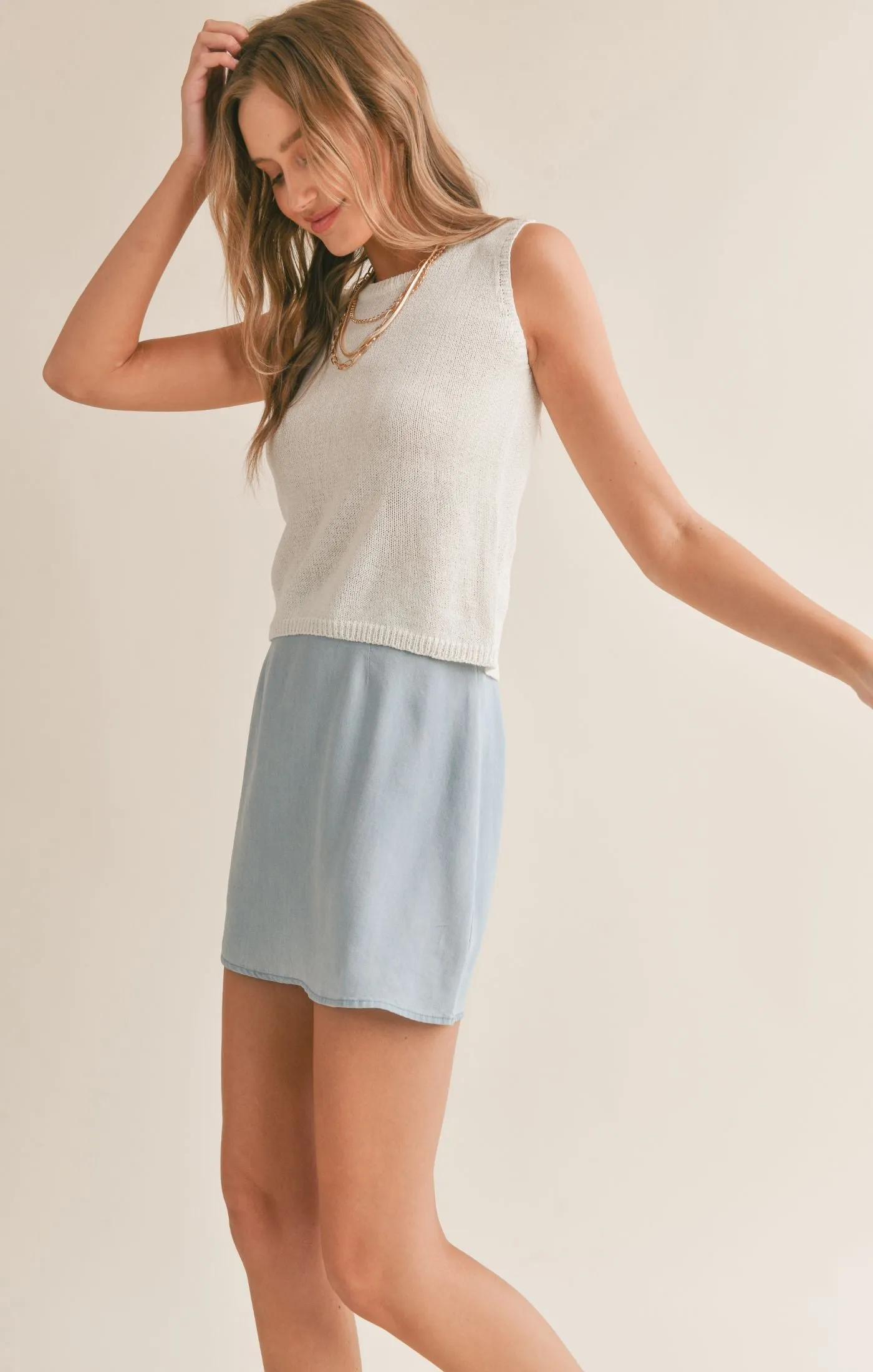 Sadie And Sage Julie Knit Tank