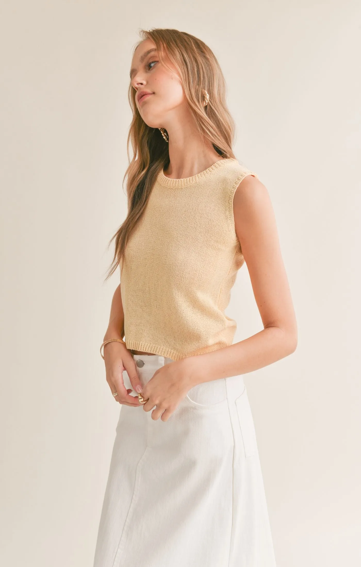 Sadie And Sage Julie Knit Tank