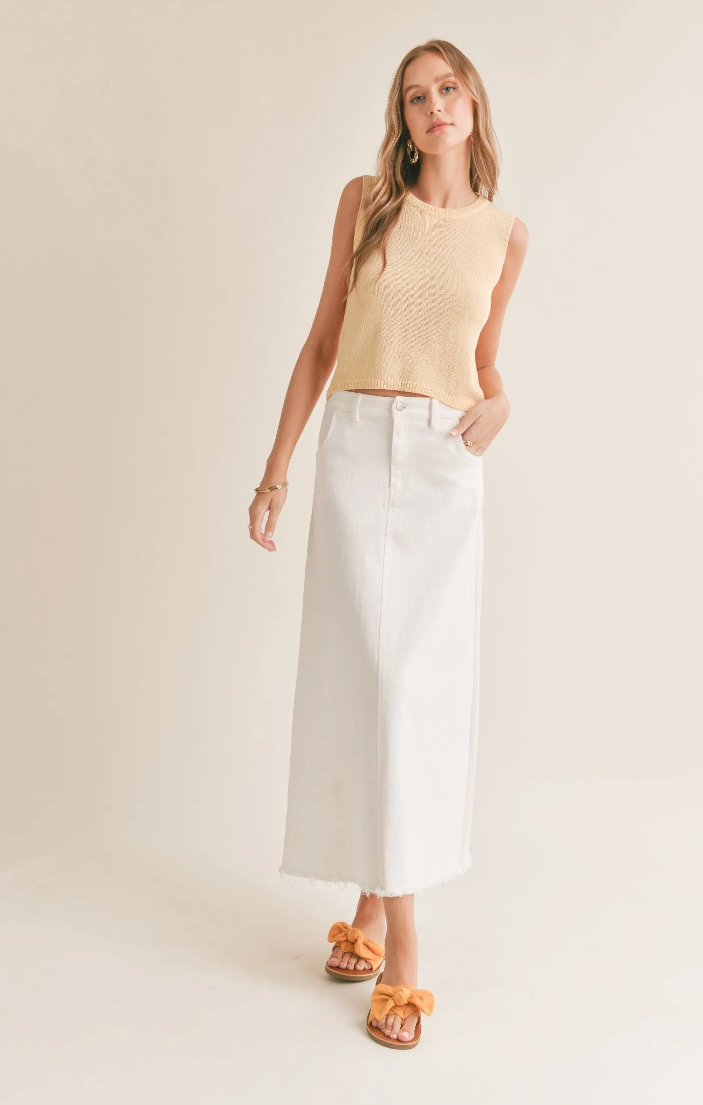 Sadie And Sage Julie Knit Tank